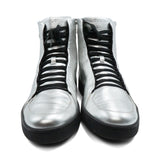 Gucci Silver High Top Sneakers - Men's 12.5