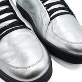 Gucci Silver High Top Sneakers - Men's 12.5