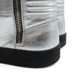 Gucci Silver High Top Sneakers - Men's 12.5