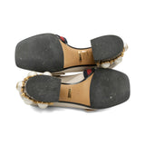 Gucci 'Pearl Peyton' Heeled Loafers - Women's 34.5