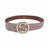 Gucci 'Interlocking G' Belt - 85