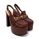 Gucci Horsebit Platform Heels - Women's 35