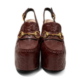 Gucci Horsebit Platform Heels - Women's 35