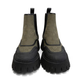 Gucci 'GG Jacquard' Canvas Ankle Boots - Women's 6