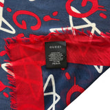 Gucci 'Gucci Ghost Star' Scarf