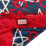 Gucci 'Gucci Ghost Star' Scarf