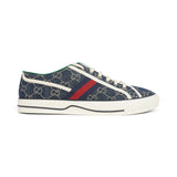 Gucci Denim Tennis Sneakers - Men's 11.5