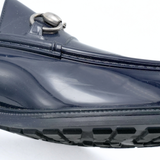 Gucci Rubber Horsebit Loafers - Men's 9