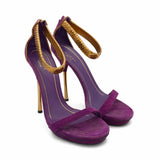 Gucci 'Kelis' Snakeskin Heels - Women's 39