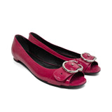 Gucci Patent Leather Flats - Women's 38.5