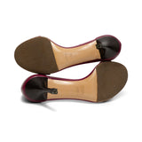 Gucci Embossed Magenta Sandals - Women's 36