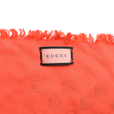 Gucci 'Ghost' Silk Scarf
