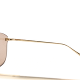 Gucci Frameless Aviator Sunglasses