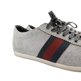 Gucci 'Bambi Web Glitter' Sneakers - Women's 39.5