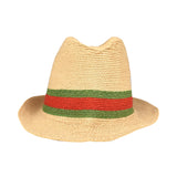 Gucci Straw Fedora Hat