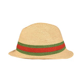 Gucci Straw Fedora Hat