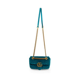 Gucci 'Velvet Marmont' Shoulder Bag