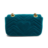 Gucci 'Velvet Marmont' Shoulder Bag