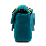 Gucci 'Velvet Marmont' Shoulder Bag