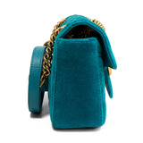 Gucci 'Velvet Marmont' Shoulder Bag