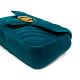 Gucci 'Velvet Marmont' Shoulder Bag
