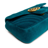 Gucci 'Velvet Marmont' Shoulder Bag