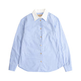 Gucci Uniform Light Blue Blouse - Women's 34