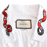 Gucci Embroidered Button-Down Shirt - Men's 48