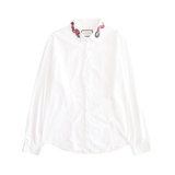 Gucci Embroidered Button-Down Shirt - Men's 48