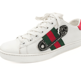 Gucci 'Ace Safety Pin' Sneakers - Women's 37