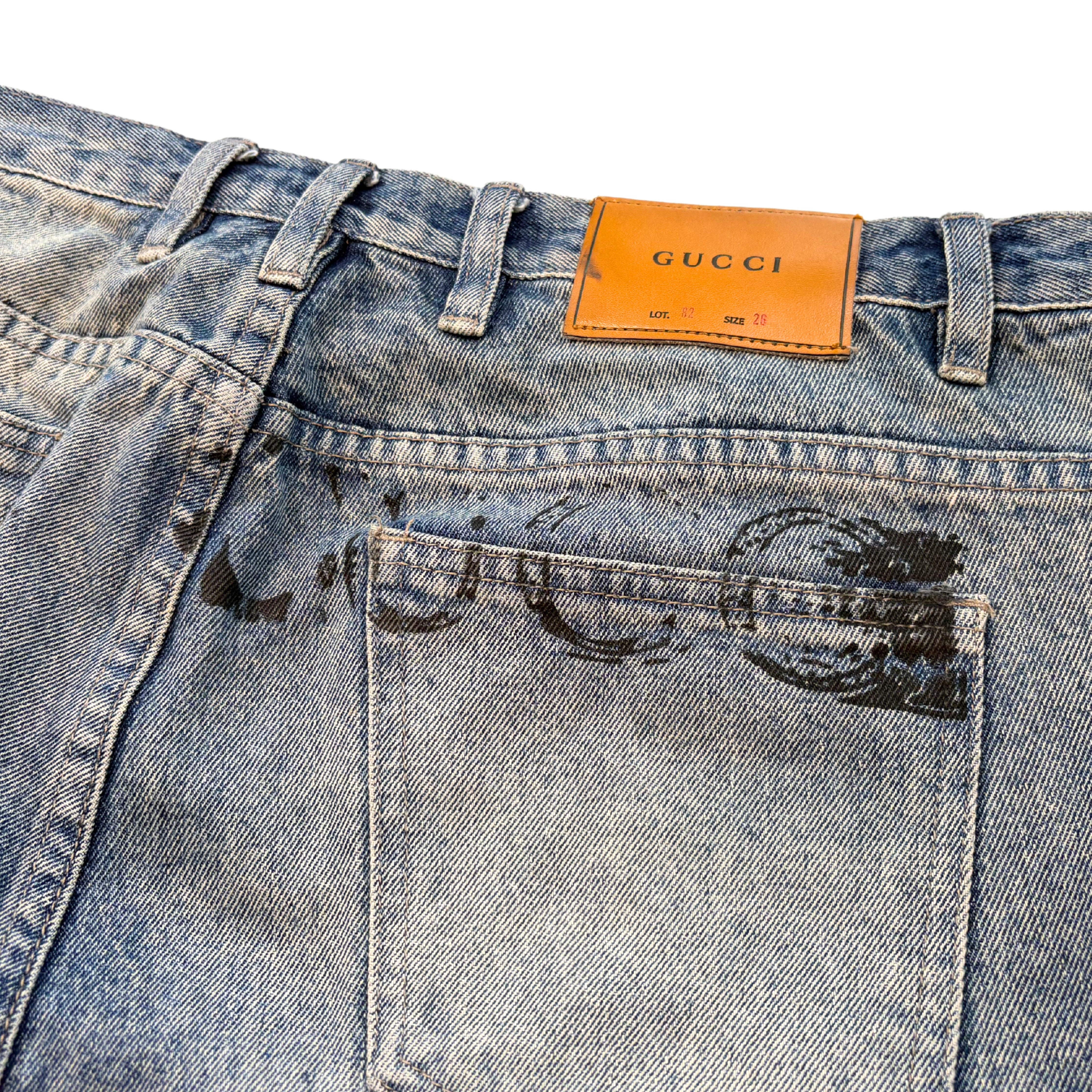 Gucci 'NY Yankees' Jeans Men's 36 – Fashionably Yours