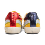 Gucci Velvet Embroidered Ace Sneakers - Women's 36.5