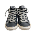 Golden Goose Black Studded High Top Sneakers front