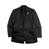 Heliot Emil Black Blazer - Men's 46