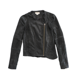 Helmut Lang Blistered Suede Jacket - Women's XS