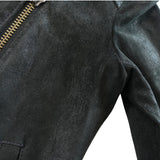 Helmut Lang Blistered Suede Jacket - Women's XS