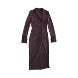 Helmut Lang Asymmetric Midi Dress - Women's M