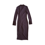 Helmut Lang Asymmetric Midi Dress - Women's M