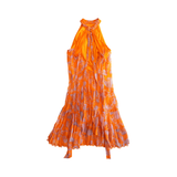 Hemant & Nandita 'Bela' Halter Dress - Women's XS