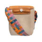 Hermes 'Toile Herbag TPM' Handbag