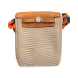 Hermes 'Toile Herbag TPM' Handbag