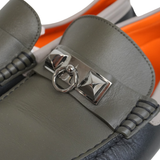 Hermes 'Irving' Driver Loafers - Men's 41