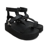 Hermes 'Enid Gladiator' Platform Sandals - Women's 36.5