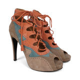 Hermes Lace-Up Heels - Women's 40