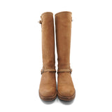 Hermes Suede Riding Boots - Women's 38