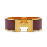 Hermes 'Clic Clac H' Bangle Bracelet