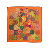 Hermes 'Reves d'Escargot' Silk Scarf