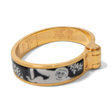 Hermes 'Charnier "Feline Tattoo"' Bracelet