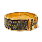 Hermes 'Clic H "Les Leopards"' Bracelets