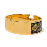Hermes 'Clic H "Les Leopards"' Bracelets